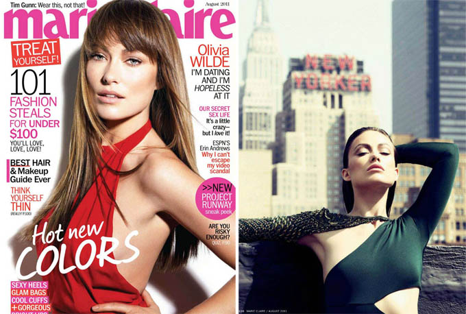 ������ ����� � Marie Claire US